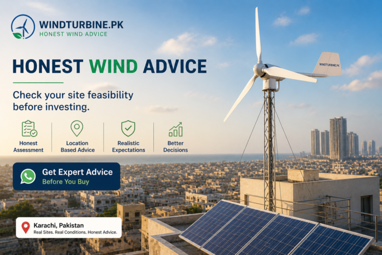 Wind Turbine Feasibility Calculator Pakistan
