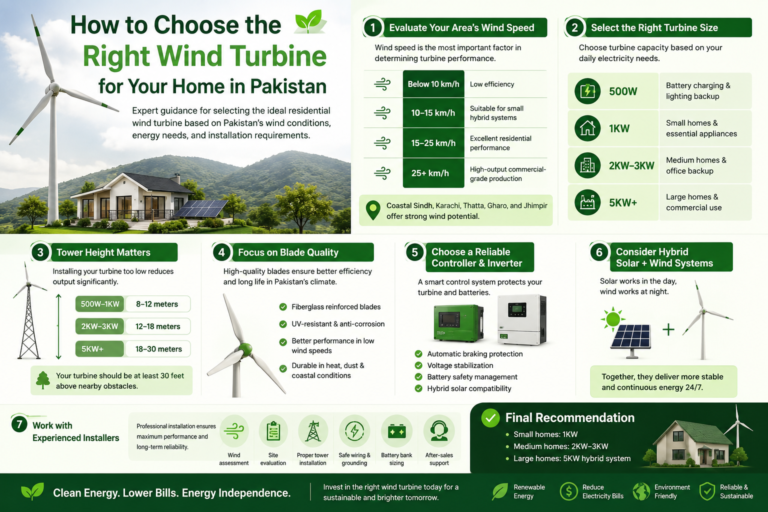 Wind Turbine Price in Pakistan How to Select wind turbine